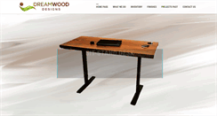 Desktop Screenshot of dreamwooddesigns.com